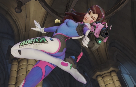 守望先锋dva 4k壁纸3840x2160