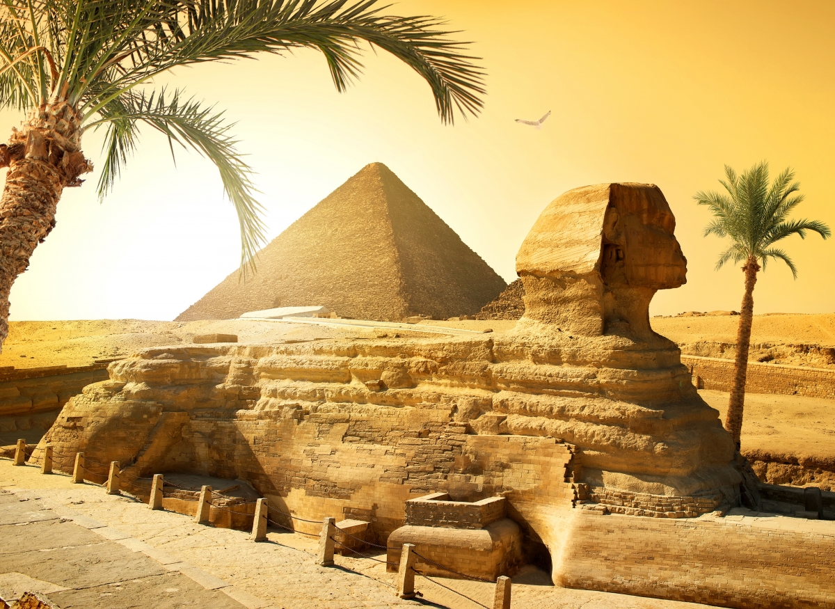 埃及 沙漠 金字塔 狮身人面像 4k风景壁纸 4k风景图片 彼岸图网pic Netbian Com