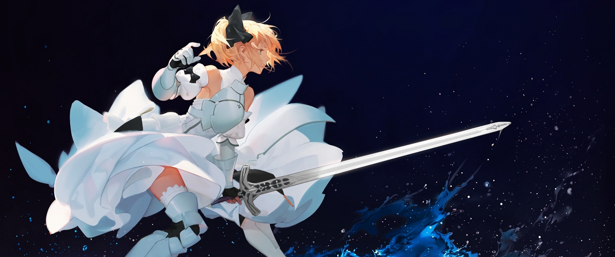 Lily Saber - Recolored 3440x1440ֽ