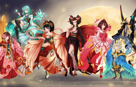阴阳师微群像 同人 人 font color="red">物 /font>大全 7k图片