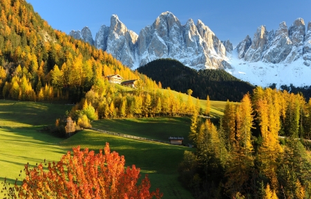 阿尔卑斯山秋天图片