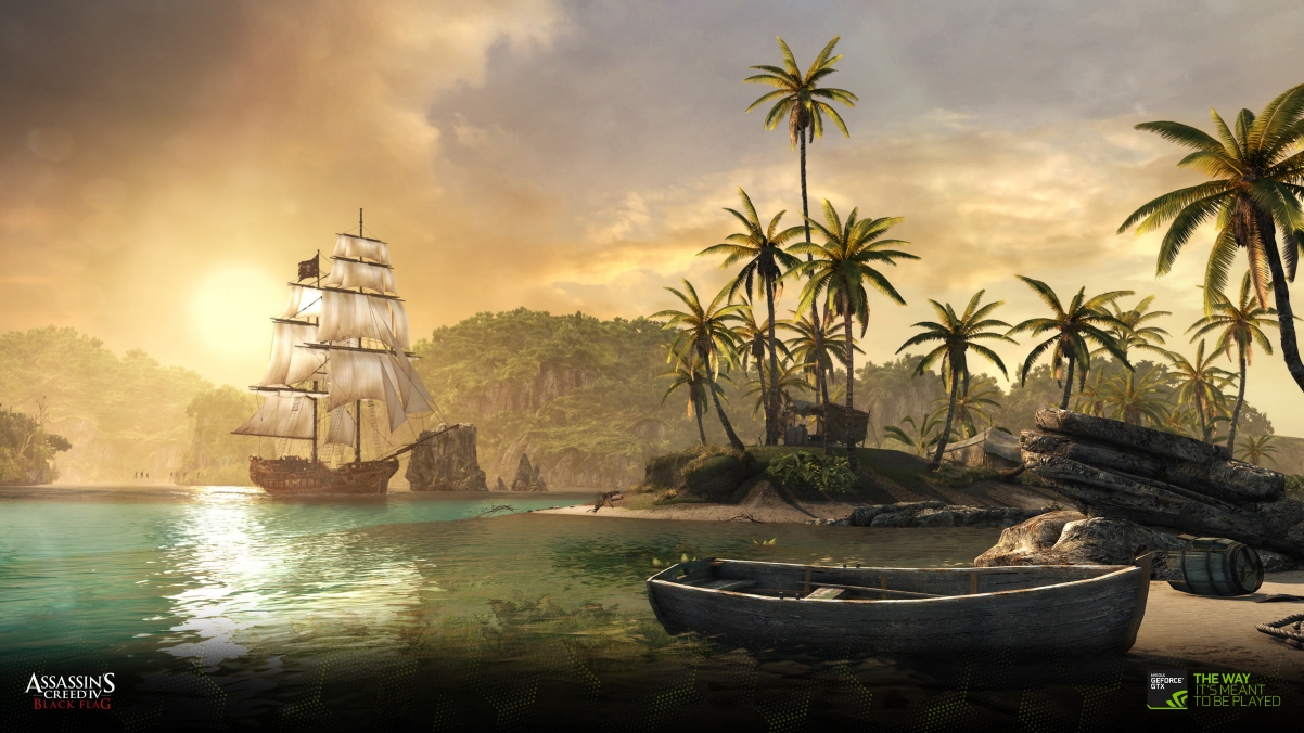 ձassassins creed iv black flag ̿4 3840x2160Ϸֽ