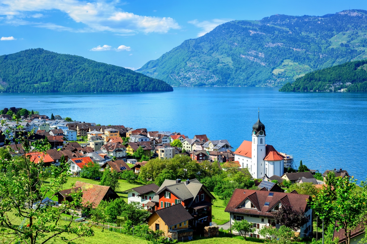 瑞士卢塞恩湖4k风景壁纸 4k风景图片 彼岸图网pic Netbian Com