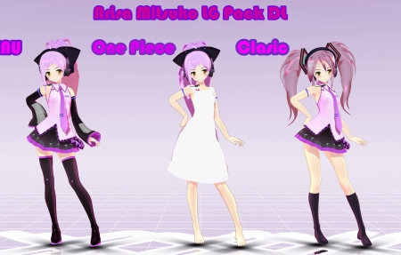 MMD Arisa Mitsuko LG Pack DL ɰŮ4Kֽ