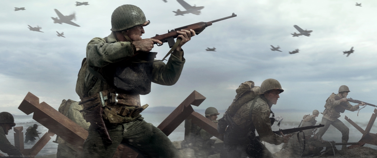 ʹٻ14:ս(Call of Duty:WW2)3440x1440ֽ