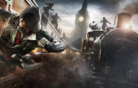 ̿:(Assassins Creed Syndicate)3840x1080ֽ