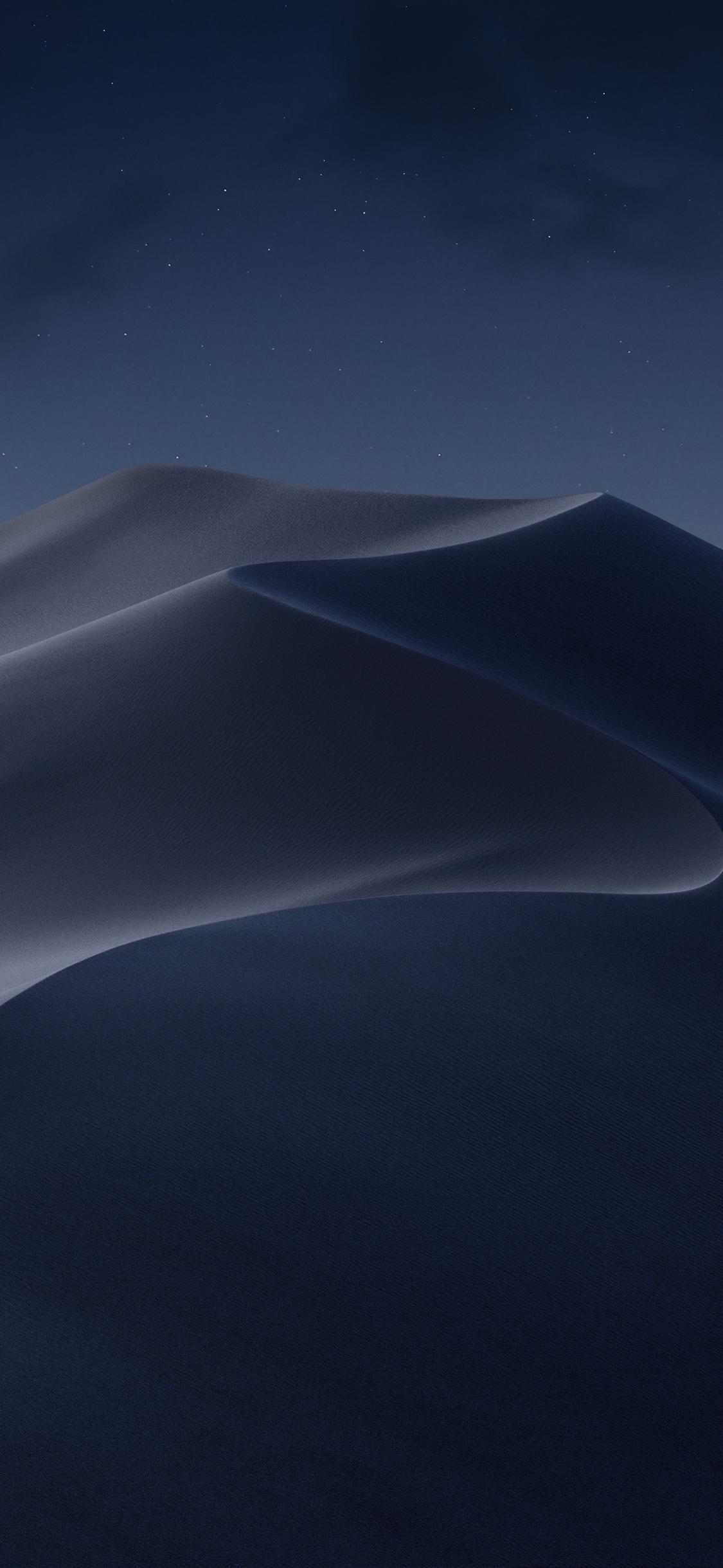 ƻMacOS Mojave ҹɳĮ羰1125x2438ֻֽ