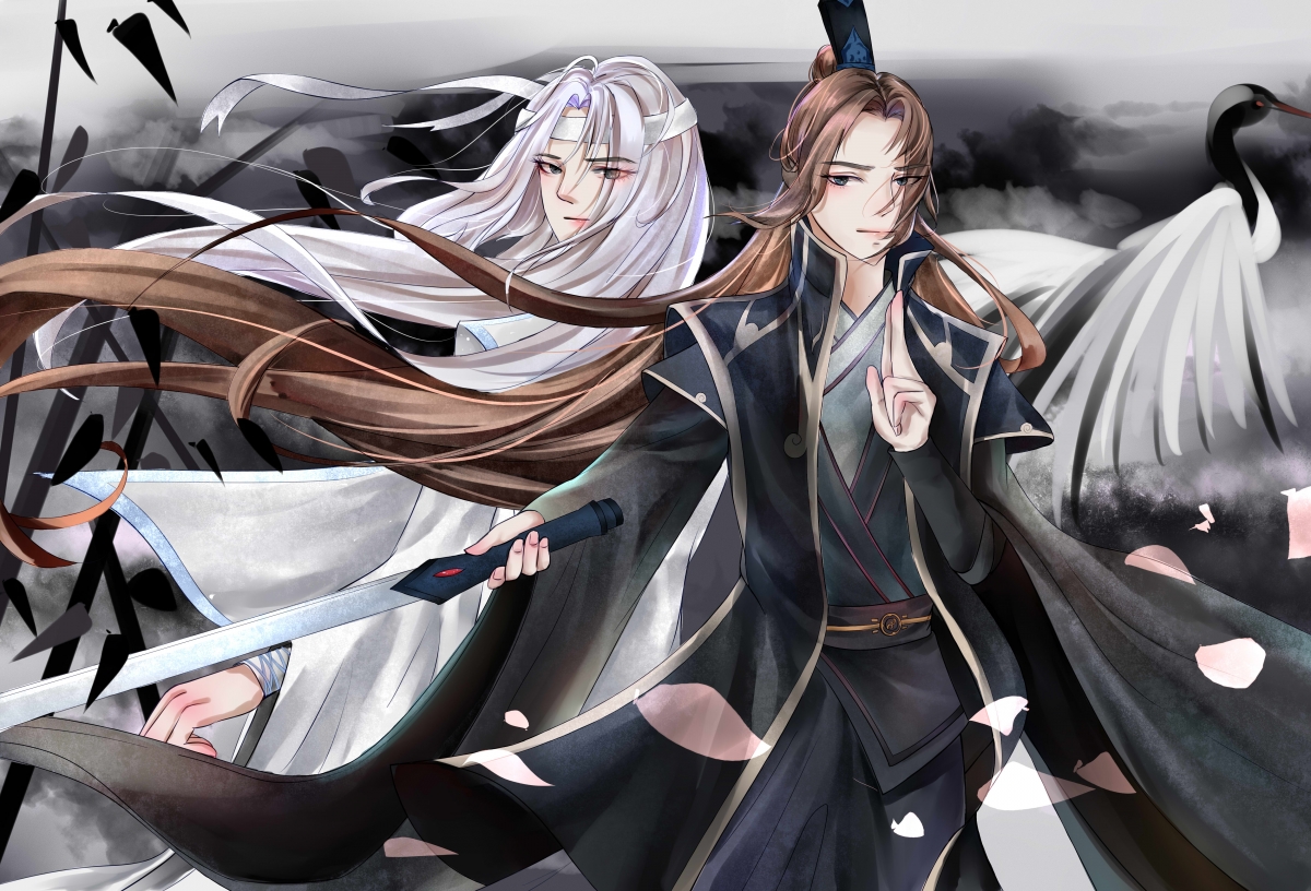 魔道祖师同人 忘羡5k壁纸