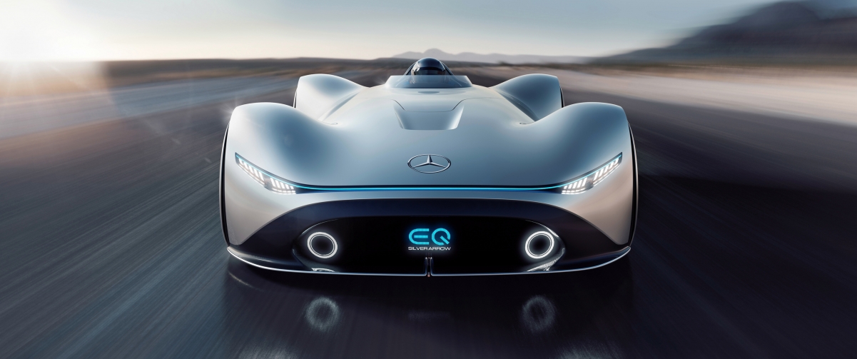 Mercedes-Benz Vision EQ Silver Arrow 3440x1440ֽ