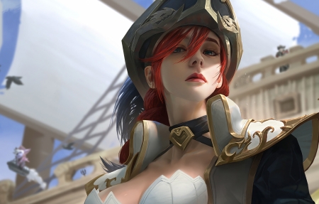 С(Miss Fortune)ӢLOL 3840x2160ֽ4k