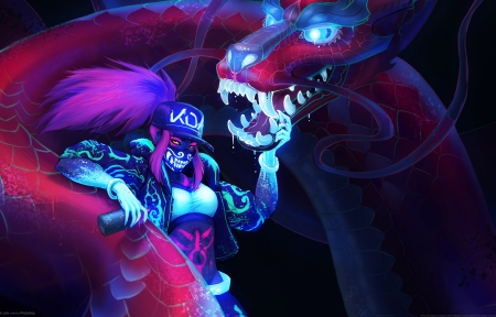 KDAӢ fan art 3440x1440Ϸֽ
