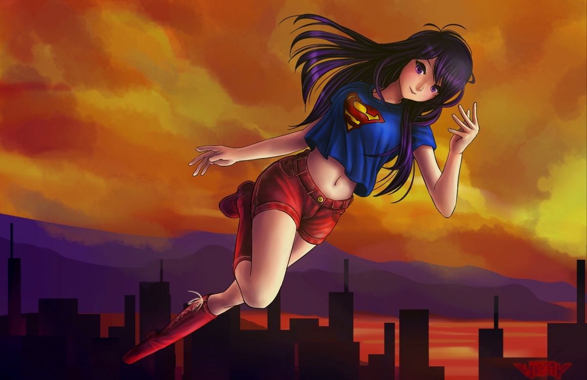 Linda Lang As Kryptonian Superhero Ӣ4kֽ