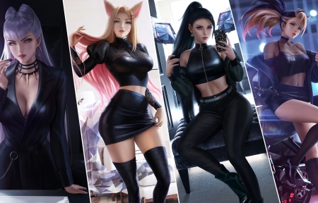 Ӣ KDA THE BADDEST ܽ  ɯ 4kֽ