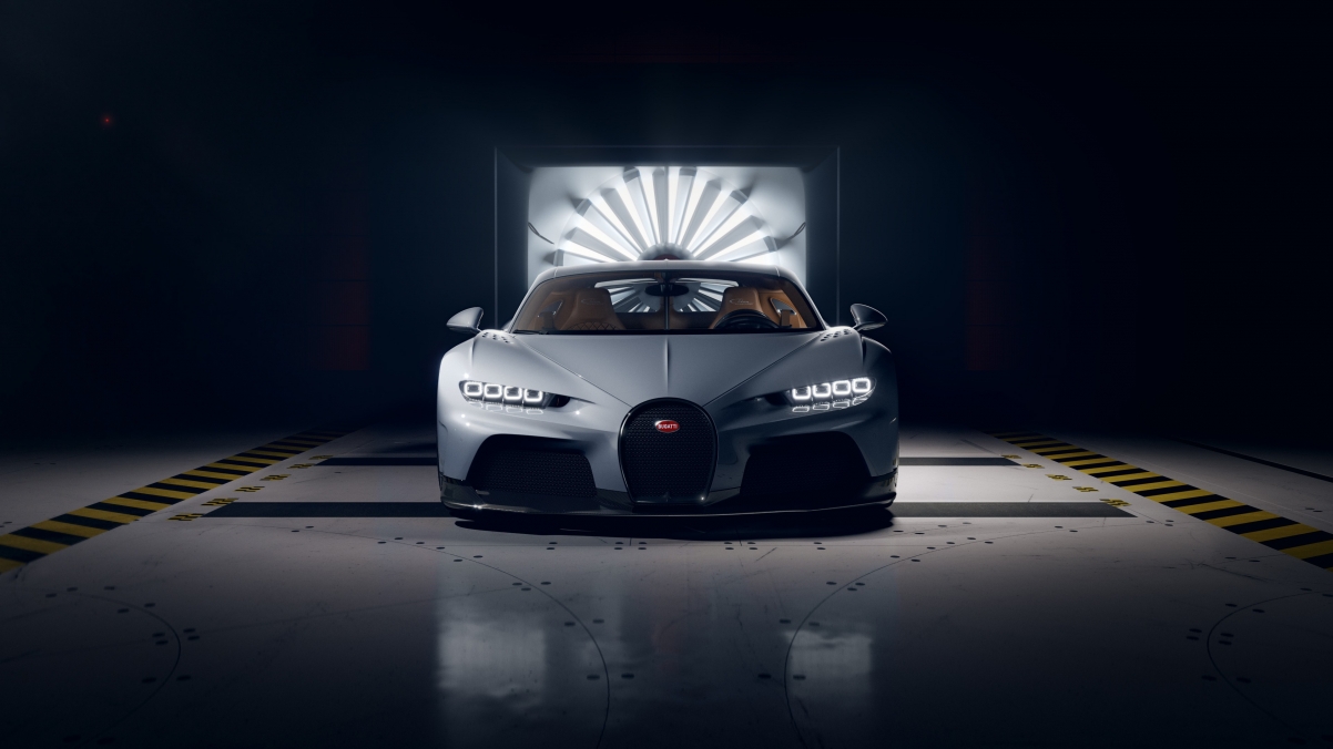Bugatti Chiron Super Sport ӵϰɫܳ4kֽ
