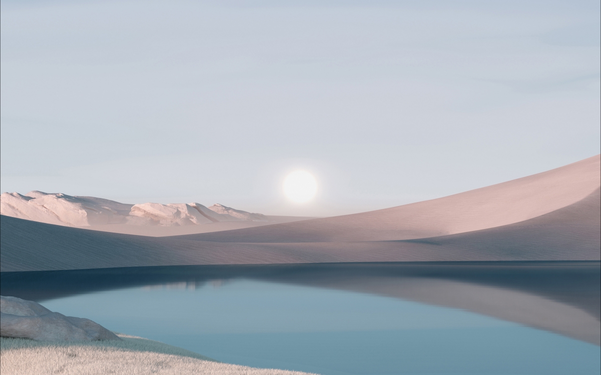 win11ɳĮ羰2560x1600ֽ