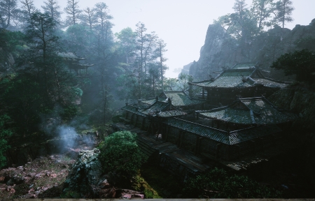 黑神话之悟空 寺庙 房子