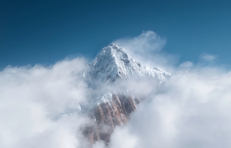 云 雪山 风景3440x1440带