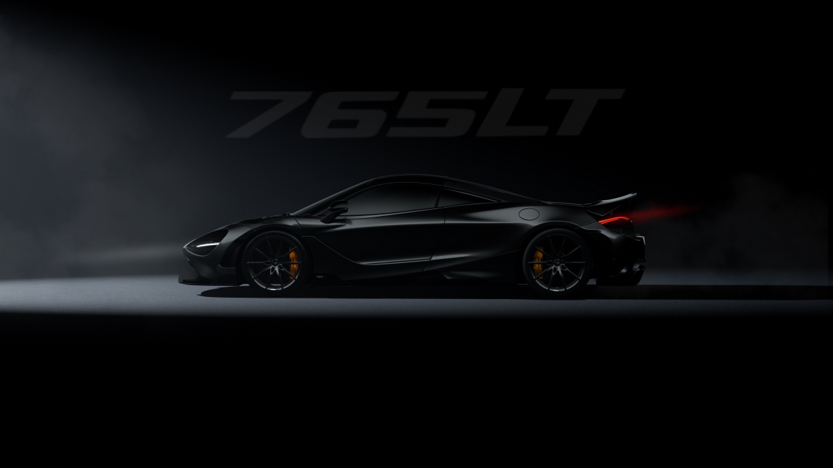 ڿMcLaren 765LT Dark4Kɫֽܳ 3840x2160