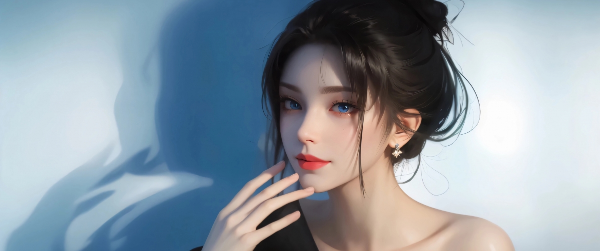 ɫ۾Ů3440x1440ֽ