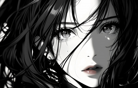 ڰ׷ ɫϵŮ3200x2000ֽȫ