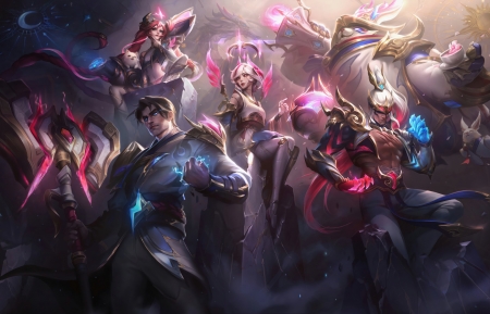 Ӣ Jayce Orianna Lee Sin Jinx Bardo 8KϷֽ7680x4320