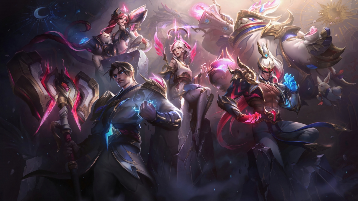 Ӣ Jayce Orianna Lee Sin Jinx Bardo 8KϷֽ7680x4320