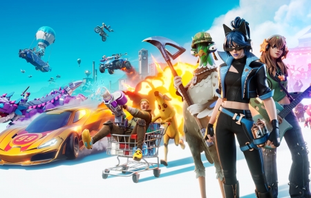 Fortnite Key Art4KϷֽ 3840x2160
