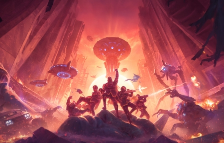《绝地潜兵2 Helldivers 2 Heart Of Democracy》4K游戏壁纸