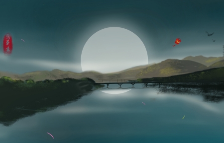 Ϧ Ϳ ɽˮ ǲ 3440x1440羰ֽ