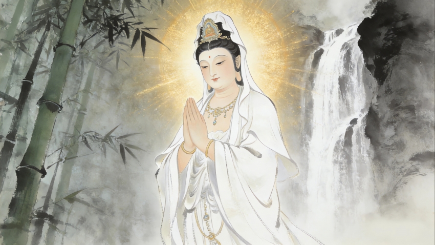 �������� ˫�ֺ�ʮ ���� ˮī�� 4K��ֽ