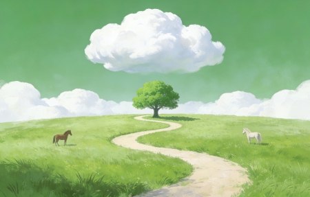 ��ɫ��� ��ɫ�ƶ� ��ɫ�ݵ� ���� ����С· С�� С���·羰4K��ֽ