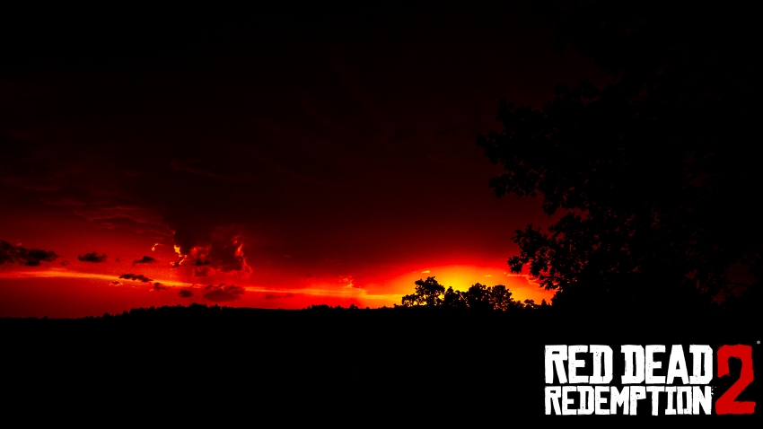 �� ��Ұ���ڿ�2��RDR2 �� Crimson Dusk Shadows����4K��Ϸ��ֽ