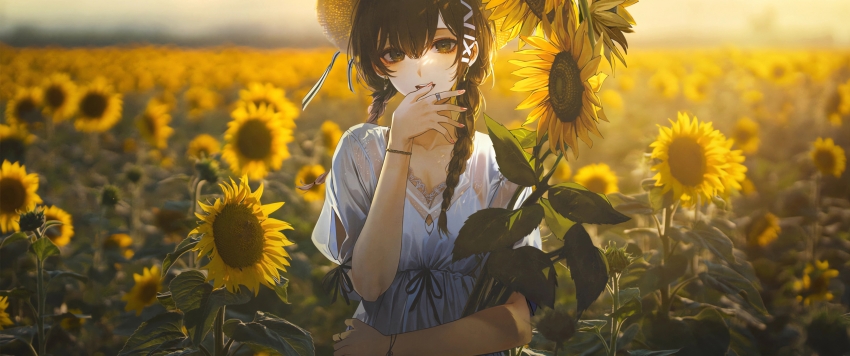 �������� ���տ�Ů�� Ψ���ÿ���������羰3440x1440��������ֽ