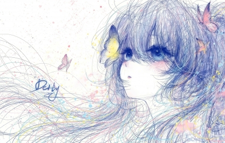 ��Ů��˿ ���� �滭 4K������ֽ