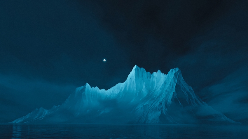 �� ��ɽ ҹ�� 4K�羰��ֽ3840x2160