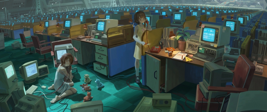 ���Ի��� Ů�� ���԰칫�� 3440x1440��������ֽ