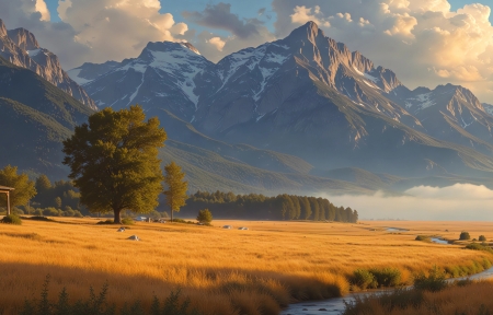 С�ӱߵ���Ұ3440x1440�������羰��ֽ