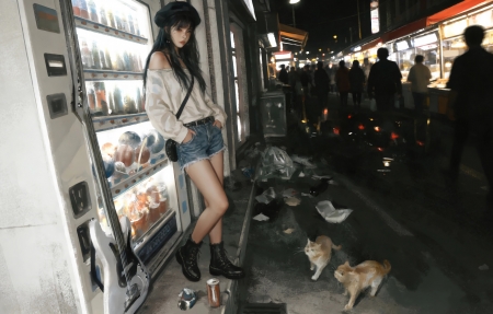 ��ʳ�� Ů�� ñ�� 4K������ֽ