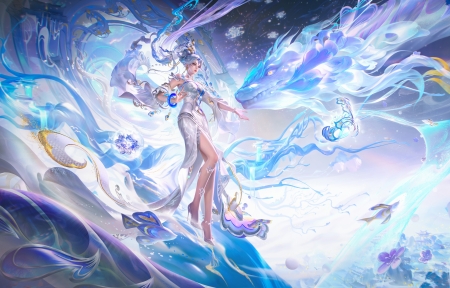 ������ҫ����Ů�-Ը��ǧ��ʢ2880x1800�ֱ��ʱ�ֽ