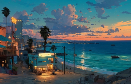 �Ʋ� ҹ�� ҹ�� ����С�ǳ�����ֽ�����羰2880x1800