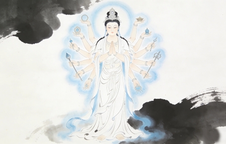 ǧ�ֹ��� ˮī�� 4K������ֽ����