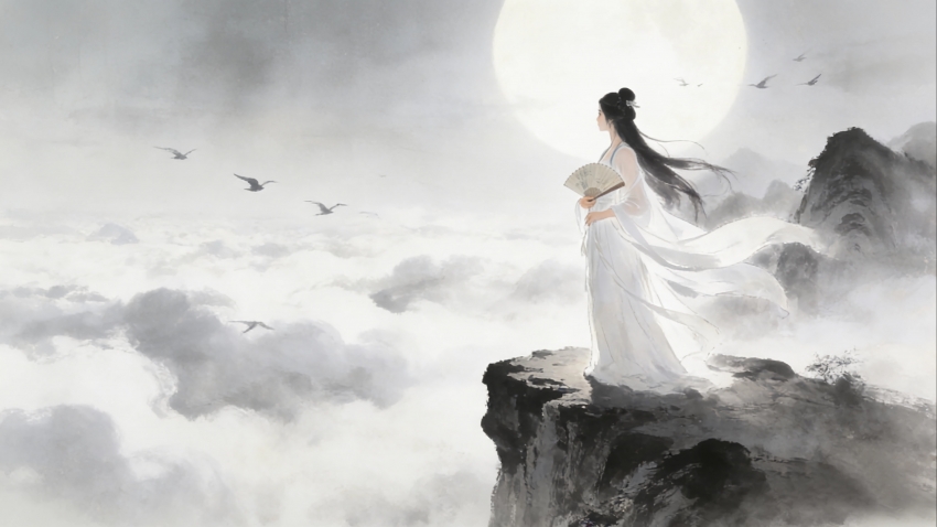 Ψ���ŷ�������Ů ��ɽ �ƺ� ����4k��ֽ����ȫ��