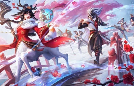 Ӣ������LOL̤ѩѰ÷����Ƥ��8k������Ա�ֽ7680x4320