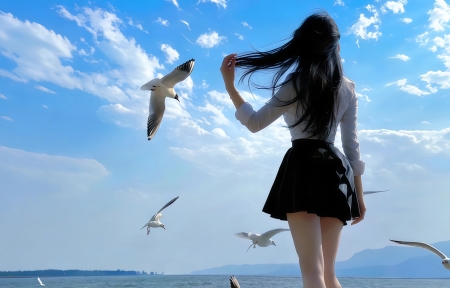 �ÿ����߳�����Ů��Ӱ3440x1440��������ֽ