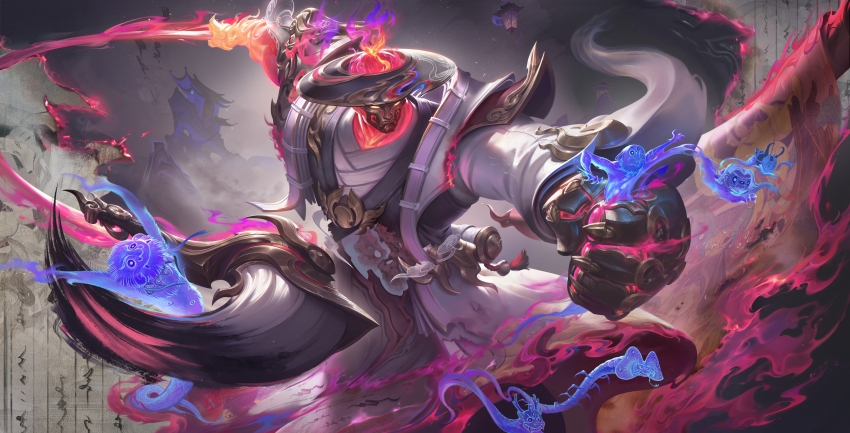 ������ҫ ��ظ ��ī�� ������ˮӡ5K��Ϸ��ֽ