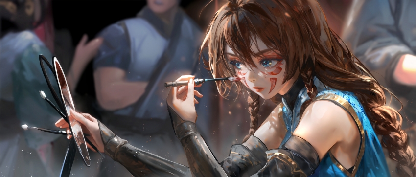 ����Ů�� ��ɫ�۾� ��ױ ���� 5K�����ֽ