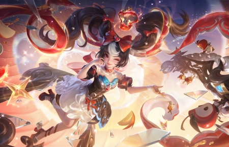 ������-�ߵ�ͯ����ħ�� ������ҫ ������ˮӡ 8K������Ϸ��ֽ8120x4134