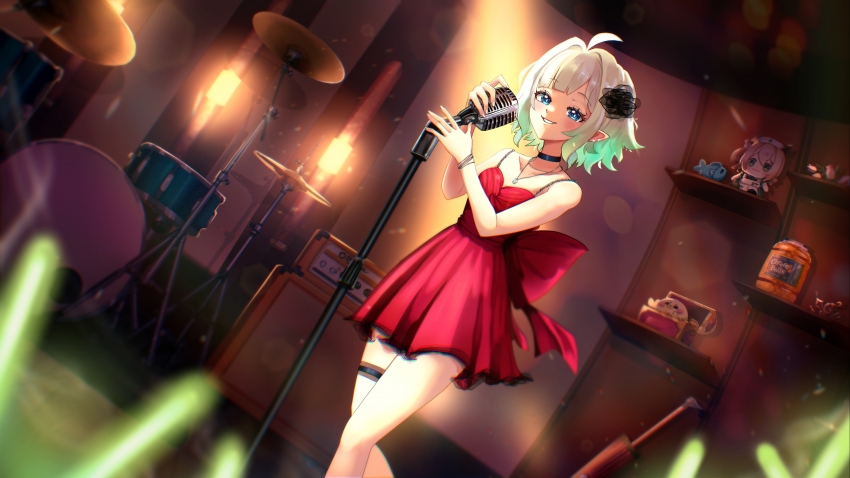 Nimi Nightmare �ɰ�Ů�� ��ɫ����ȹ ���� ��˷� 4K������ֽ