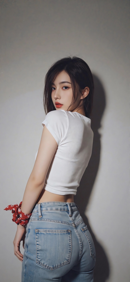 ��Ů��ͷ ��ɫ�·� ţ�п� 4k�ֻ���ֽ����